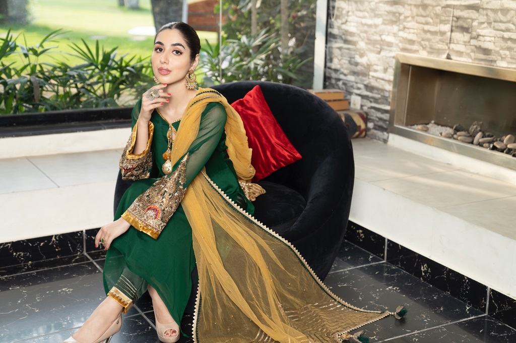 KHUDA BAKSH CREATIONS M-100 Green (4)